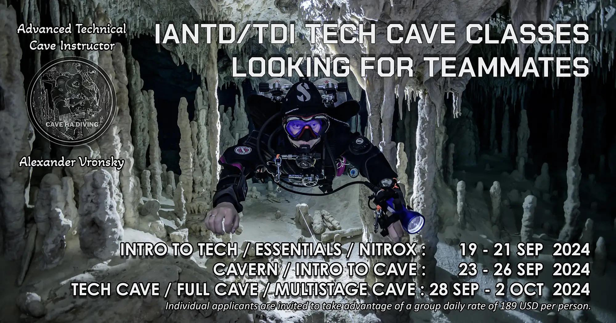 Invitation Technical Cave Classes 2024 09 19