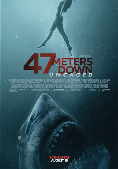 47 Meters Down- Uncaged Movie Cover art