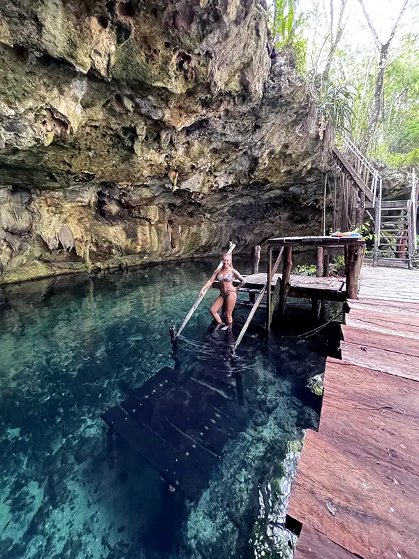 Dreamgate Cenote water entrance