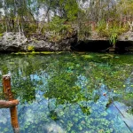 Nicte Ha Cenote entrance