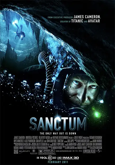 Sanctum movie 2011 cover art